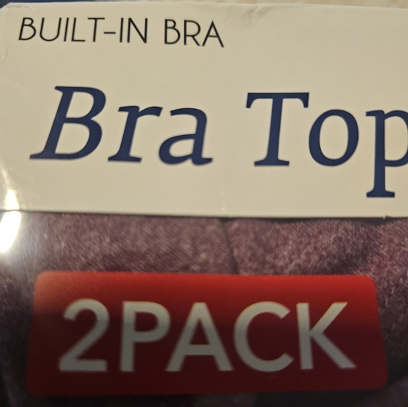 32° COOL 2 PACK BRA TOP CAMI. SIZE SMALL.  NWB. - Picture 5 of 5